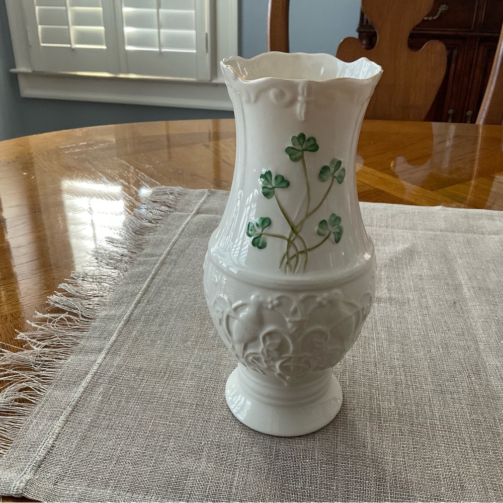 Belleek Glendalough Vase